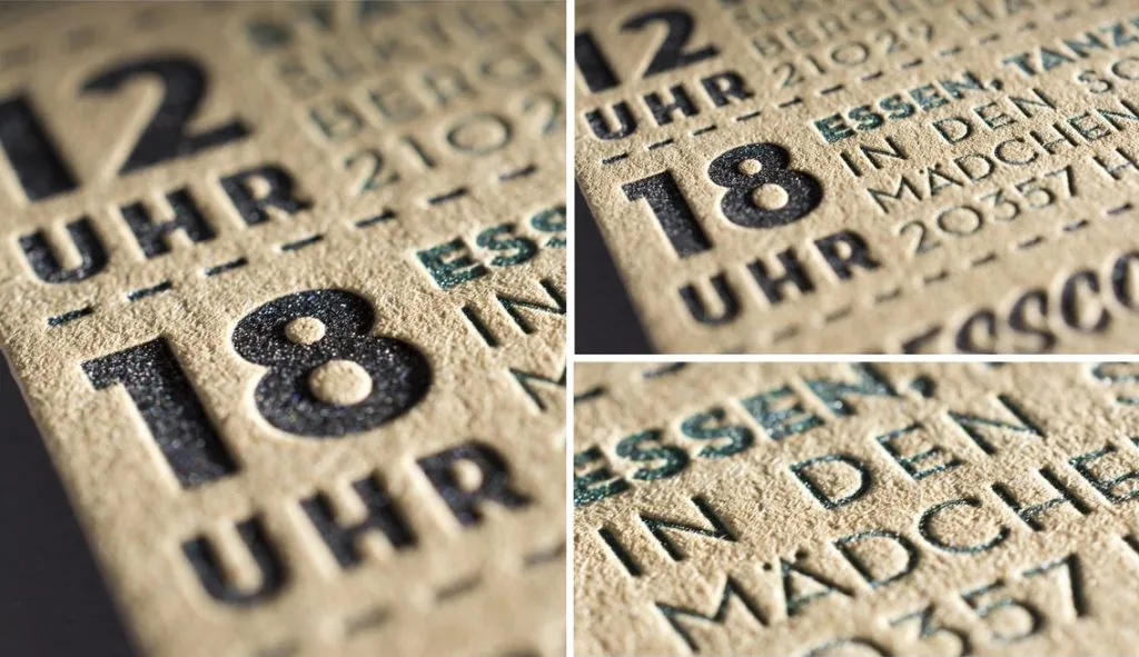 Warum werden Hochzeitskarten gerne im Letterpress gefertigt?
