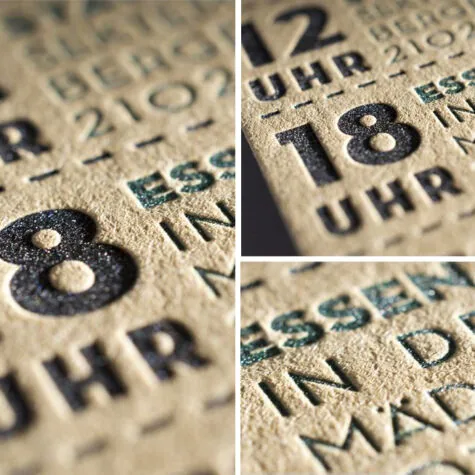 Mit Sorgfalt und Liebe produzieren wir für euch feinste Hochzeitskarten im traditionellen Letterpress. Warum werden Hochzeitskarten gerne im Letterpress gefertigt?